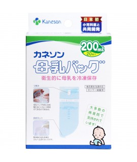 KANESON 母乳儲奶袋 200ml (20個裝)