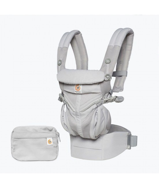 ERGOBABY OMNI 全階段型四式360嬰兒揹帶 - 透氣款 -  灰色